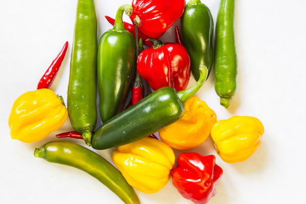Tipos de pimiento