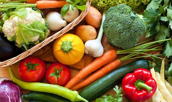 verduras de primavera
