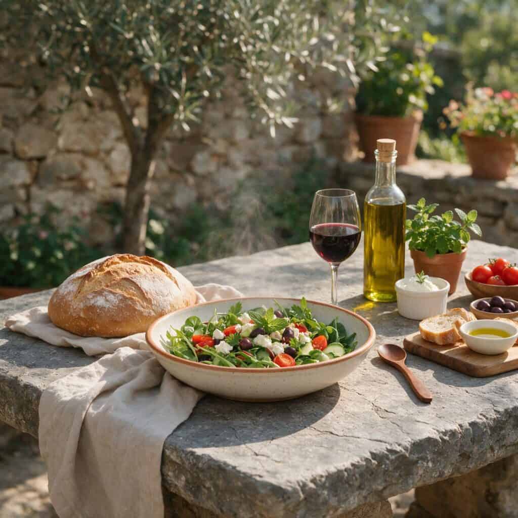 Comidas rápidas y nutritivas preparadas con verduras frescas, legumbres, aguacate y tomate